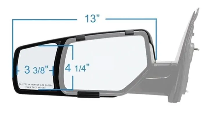 Custom Fit twng Mirror-CHEVROL